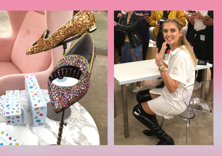 Chiara Ferragni introduced her new collection of shoes Chiara Ferragni introduced her new collection of shoes
