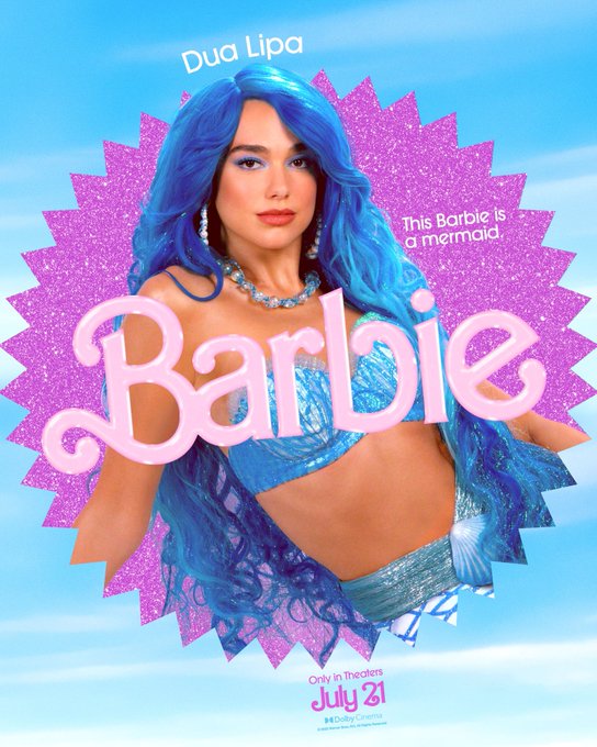 LOS RUMORES ERAN CIERTOS: DUA LIPA ES PARTE DE #BARBIETHEMOVIE
